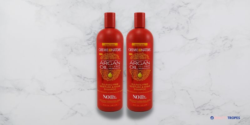 Creme of Nature Argan Oil Moisture & Shine Shampoo A Savior for Damaged Locs