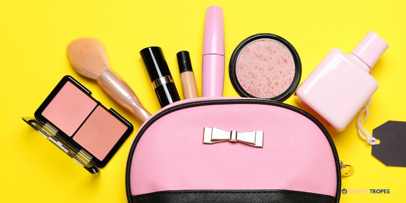 Makeup on a plane